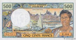 500 Francs FRENCH PACIFIC TERRITORIES  1992 P.01a