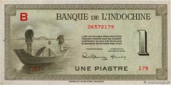 1 Piastre INDOCINA FRANCESE  1945 P.076a