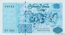 100 Dinars ALGÉRIE  1992 P.137