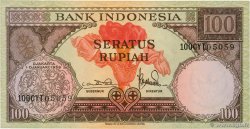 100 Rupiah INDONÉSIE 1959 P.069 NEUF
