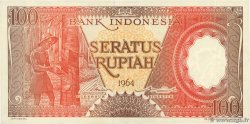 100 Rupiah INDONÉSIE 1964 P.097a NEUF