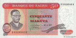 50 Makuta ZAÏRE 1977 P.16b NEUF