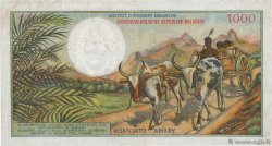 1000 Francs - 200 Ariary MADAGASCAR 1966 P.059a TTB
