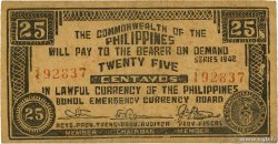 25 Centavos PHILIPPINES  1942 PS.132f