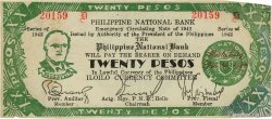 20 Pesos PHILIPPINES  1942 PS.325