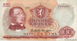 100 Kroner NORVÈGE  1977 P.38h