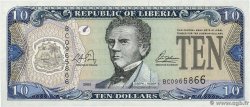 10 Dollars LIBERIA  2003 P.27a