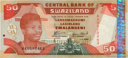 50 Emalangeni SWAZILAND  1995 P.26a