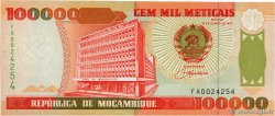 100000 Meticais MOZAMBIQUE  1993 P.139