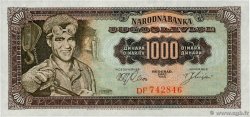 1000 Dinara YUGOSLAVIA 1963 P.075 UNC