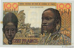 100 Francs WEST AFRICAN STATES 1961 P.701Kc