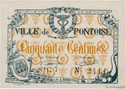 50 Centimes FRANCE régionalisme et divers Pontoise 1914 JP.78-44 SUP