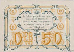 50 Centimes FRANCE régionalisme et divers Pontoise 1914 JP.78-44 SUP