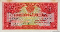 1/2 Libra MOZAMBIQUE Beira 1934 P.R30a