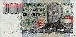 100000 Pesos ARGENTINE  1976 P.308b