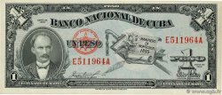 1 Peso Commémoratif CUBA  1953 P.086a
