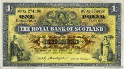 1 Pound SCOTLAND  1958 P.324b