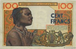 100 Francs AFRIQUE OCCIDENTALE FRANÇAISE (1895-1958) 1957 P.46 TTB