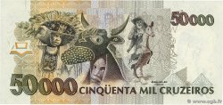 50 Cruzeiros Reais sur 50000 Cruzeiros BRASIL 1993 P.237 FDC