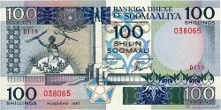 100 Shilin SOMALIE 1987 P.35b NEUF