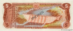 5 Pesos Oro Spécimen RÉPUBLIQUE DOMINICAINE 1978 P.118as NEUF