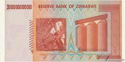 20 Trillions Dollars ZIMBABWE 2008 P.89 UNC
