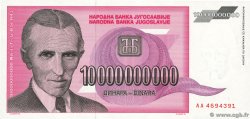 10000000000 Dinara JUGOSLAWIEN 1993 P.127 ST