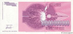 10000000000 Dinara JUGOSLAWIEN 1993 P.127 ST