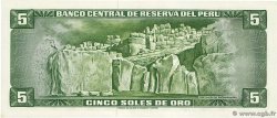 5 Soles de Oro PÉROU 1968 P.092a pr.NEUF