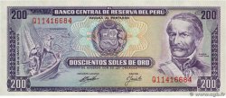 200 Soles de Oro PERú 1973 P.103b FDC