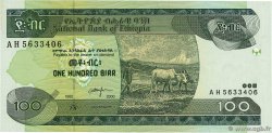 100 Birr ÉTHIOPIE 2000 P.50b pr.NEUF