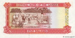 5 Dalasis GAMBIE 1991 P.12a NEUF