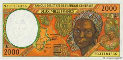 2000 Francs type 1993L GABON 1993 A.251La NEUF