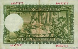 1000 Pesetas ESPAGNE 1951 P.143a TTB