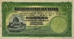 1 Pound PALESTINE 1939 P.07c TB