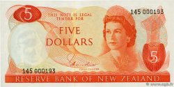 5 Dollars NOUVELLE-ZÉLANDE  1977 P.165d
