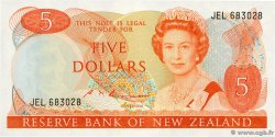 5 Dollars NOUVELLE-ZÉLANDE  1985 P.171b
