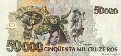 50000 Cruzeiros BRASILE 1992 P.234a FDC