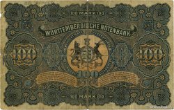 100 Mark ALLEMAGNE Stuttgart 1911 PS.0979c TB