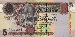 5 Dinars LIBIA  2004 P.69a