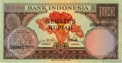 100 Rupiah INDONESIA  1959 P.069