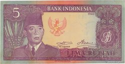5 Rupiah INDONESIA  1960 P.082b