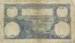 100 Lei ROUMANIE 1920 P.021a TB