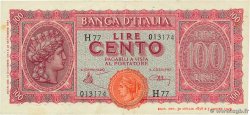 100 Lire ITALIE 1944 P.075a TTB+