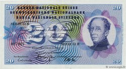 20 Francs SUISSE 1967 P.46o