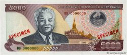 5000 Kip Spécimen LAOS 1997 P.34as NEUF