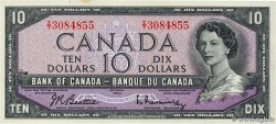 10 Dollars CANADá
1954 P.079b