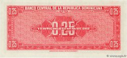 25 Centavos Oro RÉPUBLIQUE DOMINICAINE 1961 P.087a FDC