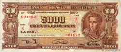 5000 Bolivianos BOLIVIE 1945 P.150 SUP