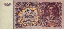 50 Schilling AUSTRIA  1951 P.130